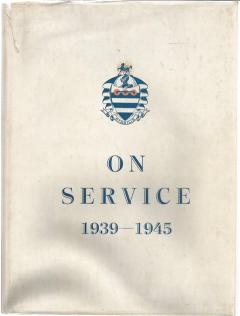 Front Cover of On Service 1939 - 1945 by J.M. Meiring