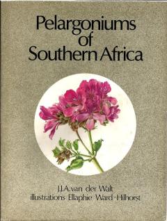 Front Cover of Pelargoniums of Southern Africa volume 1 by JJA van der Walt