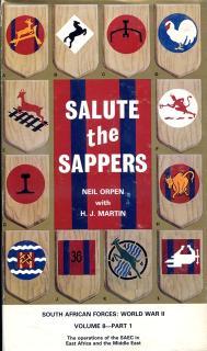 Front cover of Salute the Sappers volume I by Neil Orpen with H.J. Martin