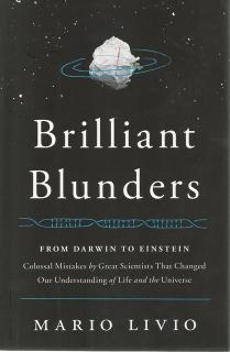 Front cover of Brilliant Blunders by Mario Livio
