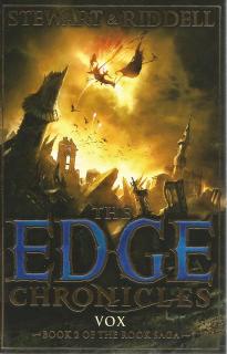 Front Cover of The Edge Chronicles: Vox by Paul Stewart and Chris Riddell  
