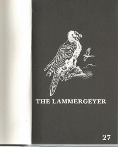 Title page of The Lammergeyer 1979-1985