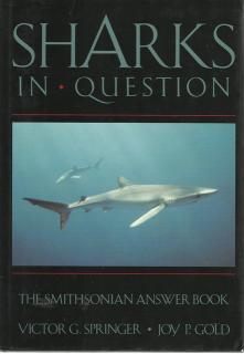 Front Cover of Sharks in Question by Victor G Springer and Joy P Gold