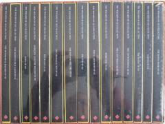 Box set showing the spines of The Wizard of Oz Collection by L Frank Baum 