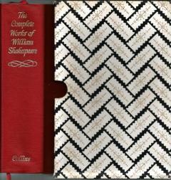 Spine and slipcase of The Complete Works of William Shakespeare
