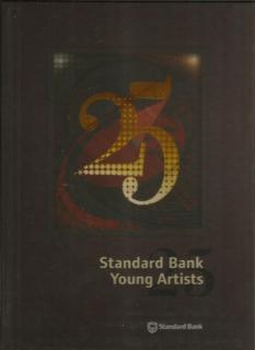 ront cover of Standard Bank Young Artists: 25 A Retrospective Exhibition by Alan Crump