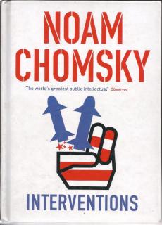 Front cover of Interventions by Noam Chomsky