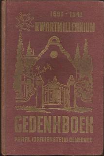 Front cover of Kwartmillenium-Gedenkboek van die Nederduitse Gereformeerde Gemeente, Paarl