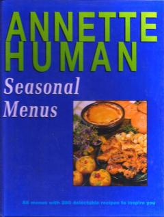 Front cover of Seasonal Menus by Anette Human