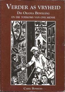 Front cover of Verder As Vryheid by Carel Boshoff