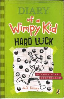 Front cover of Diary of a Wimpy Kid: Hard Luck by Jeff Kinney