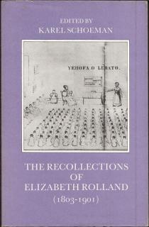 Front cover of The Recollections of Elizabeth Rolland