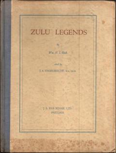 Front cover of Zulu Legends by Willem H. I. Bleek